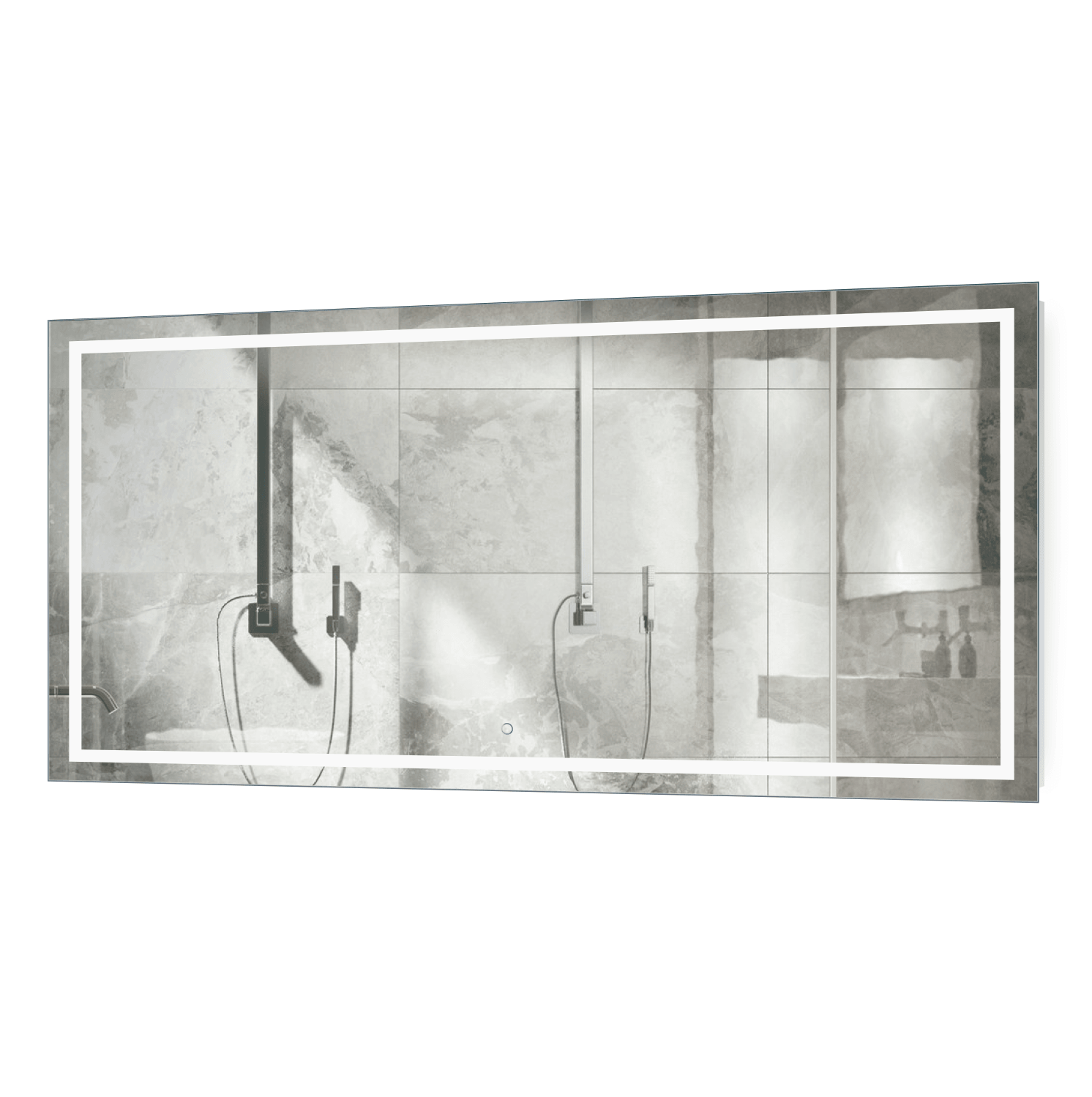 Krugg Icon 72″ X 36″ LED Bathroom Mirror w/ Dimmer & Defogger