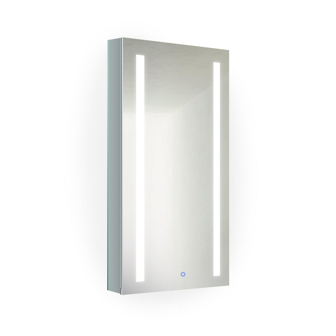 Krugg Kinetic 15″ x 30″ Right LED Medicine Cabinet w/Dimmer & Defogger