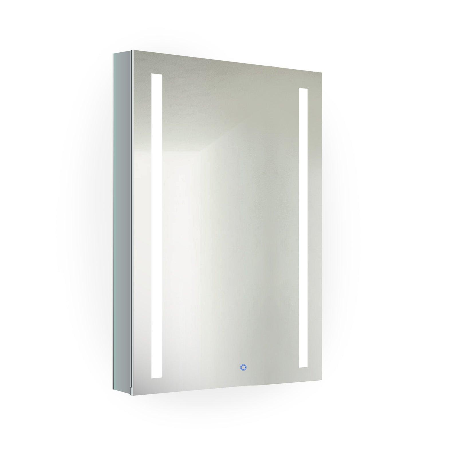 Krugg Kinetic 20″ x 30″ Mount Mirror Left Cabinet w/Dimmer & Defogger