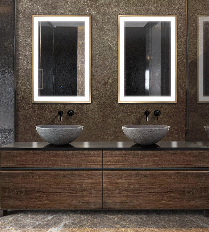 Krugg Soho 24″ X 36″ LED Bathroom Mirror