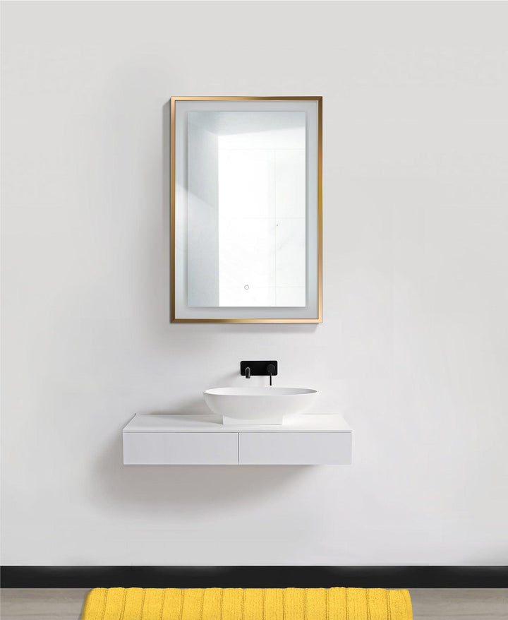 Krugg Soho 24″ X 36″ LED Bathroom Mirror