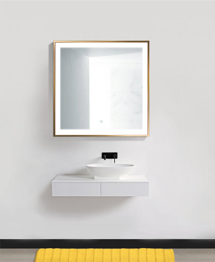 Krugg Soho 36″ X 36″ LED Bathroom Mirror