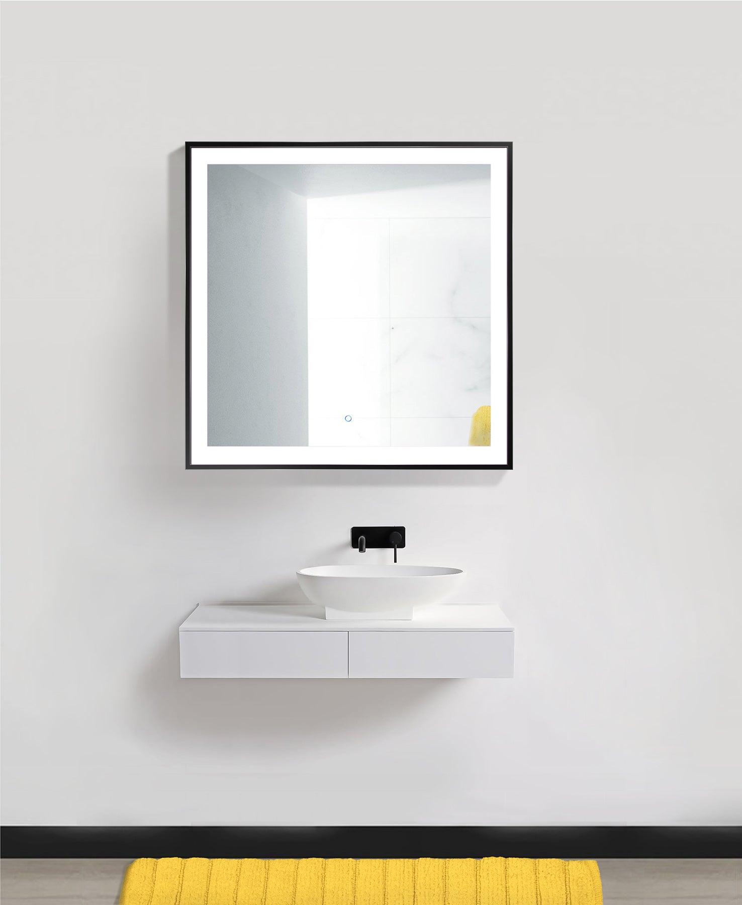 Krugg Soho 36″ X 36″ LED Bathroom Mirror