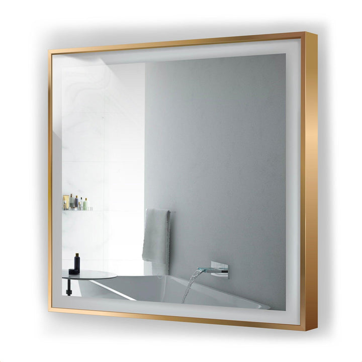 Krugg Soho 36″ X 36″ LED Bathroom Mirror