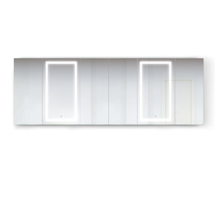 Krugg Svange 102″ X 42″ LED Medicine Cabinet w/Dimmer & Defogger