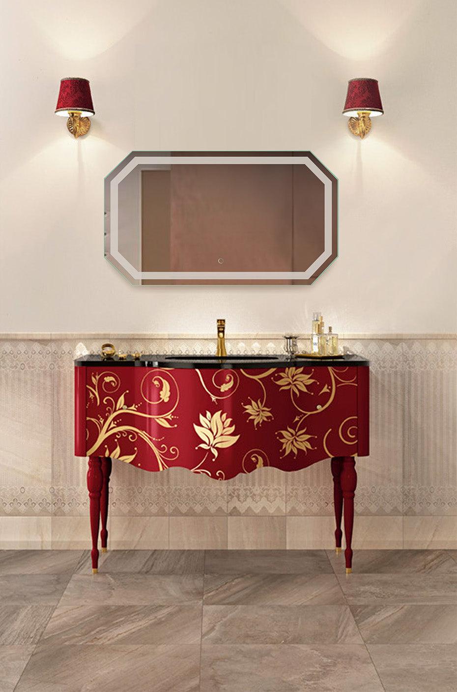 Krugg Tudor 24″ X 42″ LED Bathroom Mirror w/ Dimmer & Defogger