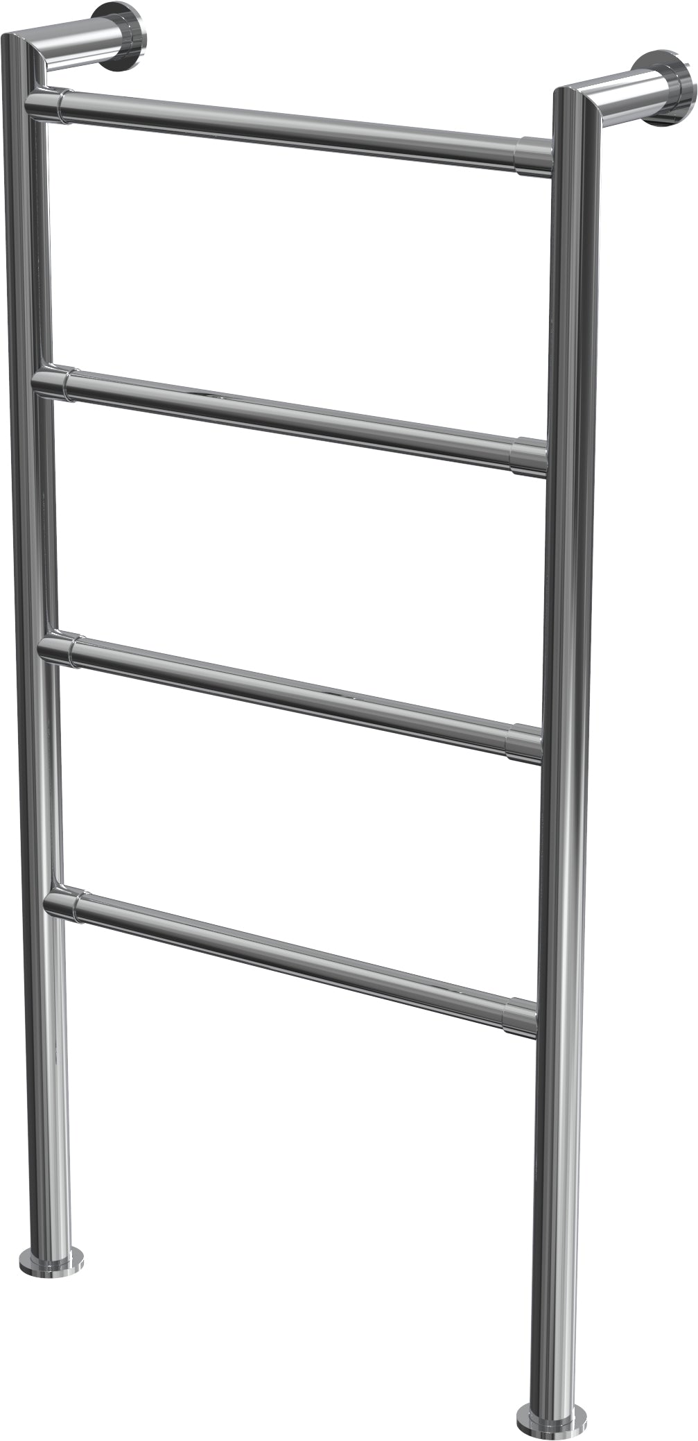 Sterlingham Kinlet 4-rail strand towel warmer, front view