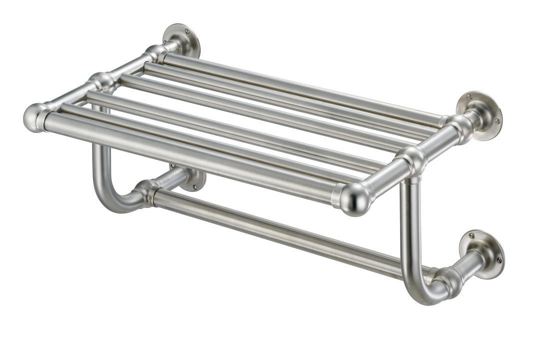 Sterlingham Kinver 7-rail wall-mount towel warmer, front view