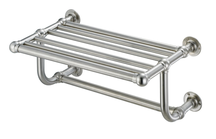 Sterlingham Kinver 7-rail wall-mount towel warmer, front view