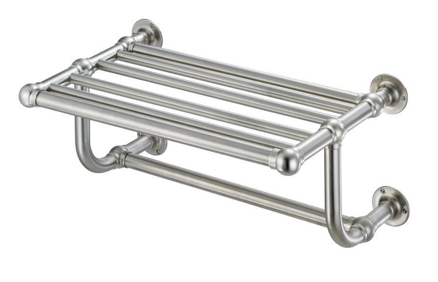 Sterlingham Kinver 7-rail wall-mount towel warmer, front view
