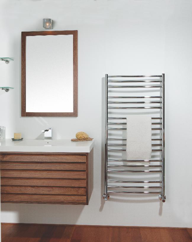 Tuzio Laveno Hardwired or plug in Towel Warmer - 23.5"w x 47.5"h - only towelwarmers