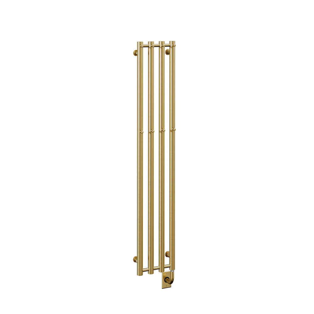 Tuzio Rosendal Hardwired or plug in Towel Warmer - 10.5"w x 59"h - only towelwarmers