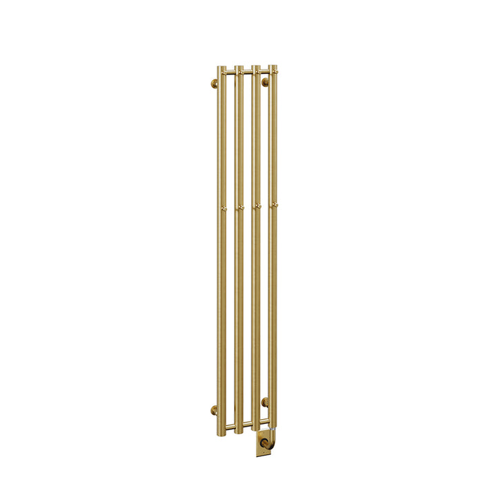Tuzio Rosendal Hardwired or plug in Towel Warmer - 10.5"w x 59"h - only towelwarmers