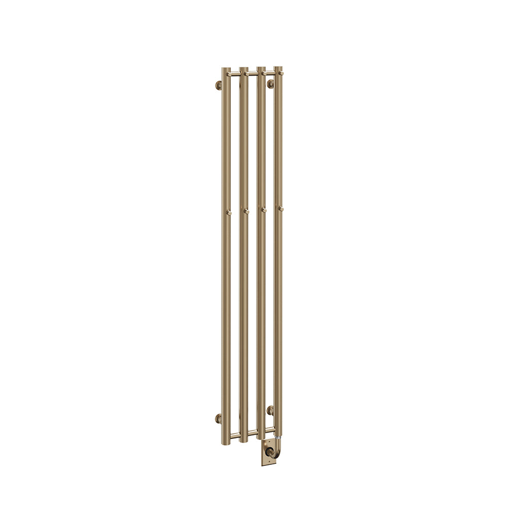 Tuzio Rosendal Hardwired or plug in Towel Warmer - 10.5"w x 59"h - only towelwarmers