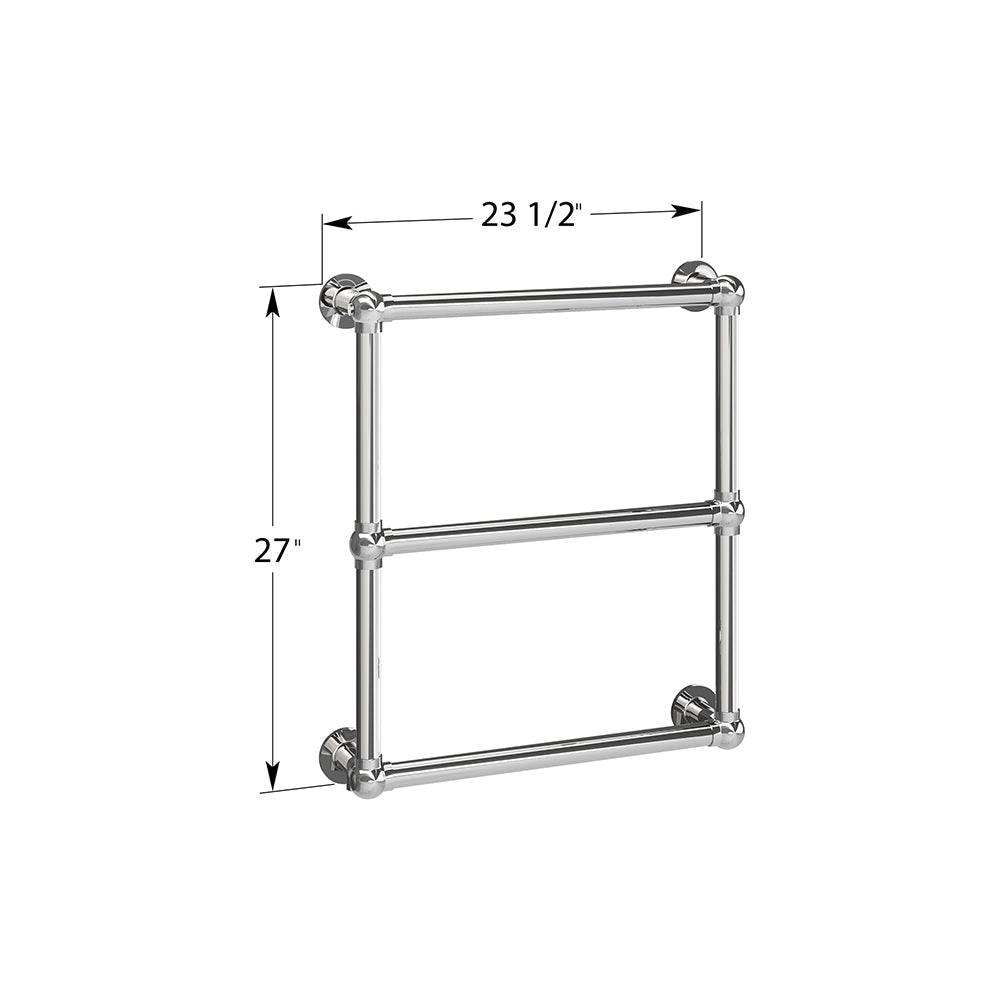 Tuzio Stour Hardwired or plug in Towel Warmer - 23.5"w x 27"h - only towelwarmers 