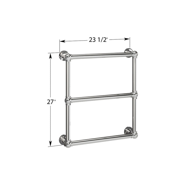 Tuzio Stour Hardwired or plug in Towel Warmer - 23.5"w x 27"h - only towelwarmers 