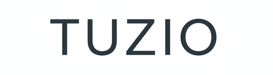 Tuzio towel warmer brand logo