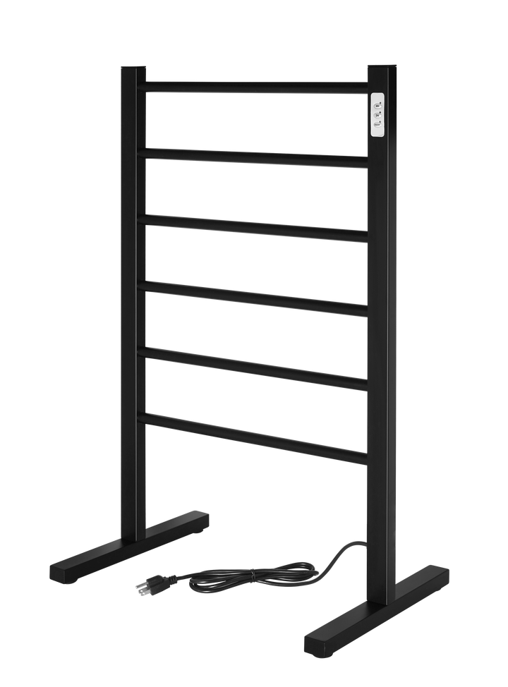 WarmlyYours Ibiza TWS5-IBZ06PP Freestanding Plug-in Towel Warmer- 21.85"w x 34.84"h