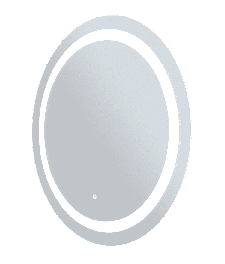 WarmlyYours Marilyn Wall-mounted LED Backlit Mirror - Round 27.5″