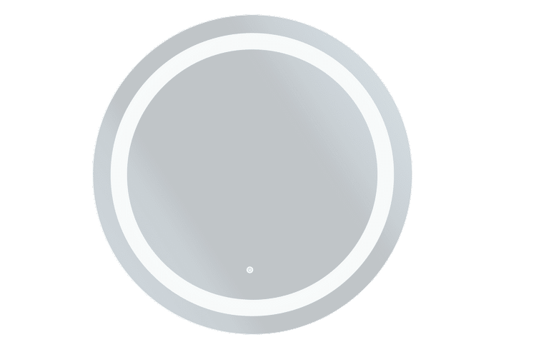 WarmlyYours Marilyn Wall-mounted LED Backlit Mirror - Round 27.5″