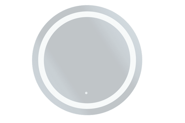 WarmlyYours Marilyn Wall-mounted LED Backlit Mirror - Round 27.5″