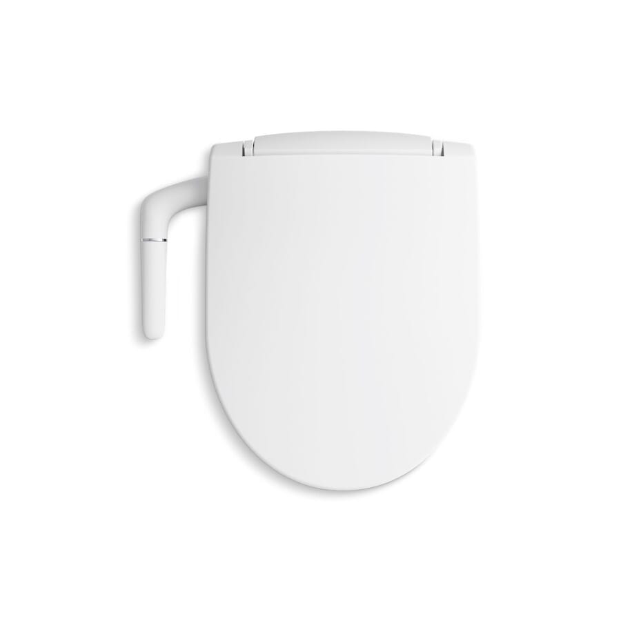 Kohler® Puretide® Quiet-Close™ round-front toilet seat with antimicrobial agent