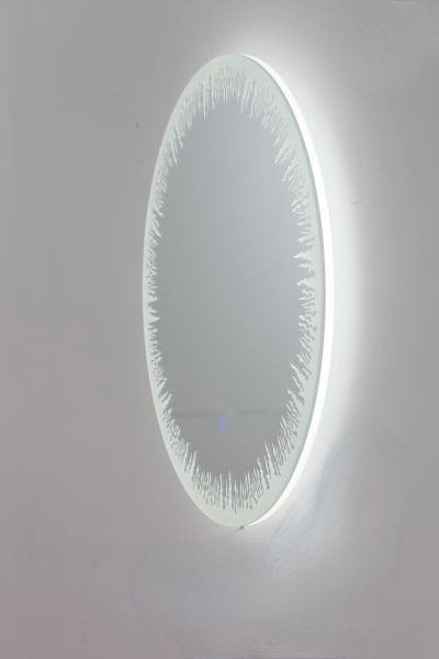 Aquadom Flame 48 Inches LED Lighted Bathroom Mirror