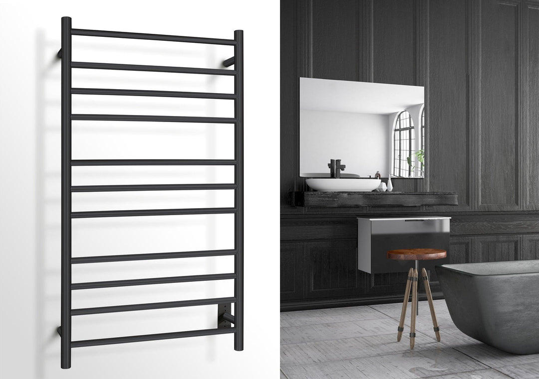 WarmlyYours Malta TWS4-MLT11KH Wall Mounted Hardwired Towel Warmer- 24.8"w x 41.33"h only towel warmers