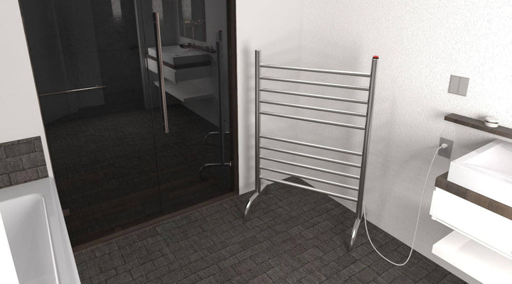 Amba 24" Solo-24 Plug in Freestanding Towel Warmer - 24"w x 38"h - towelwarmers