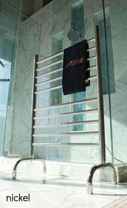 Amba 24" Solo-24 Plug in Freestanding Towel Warmer - 24"w x 38"h.