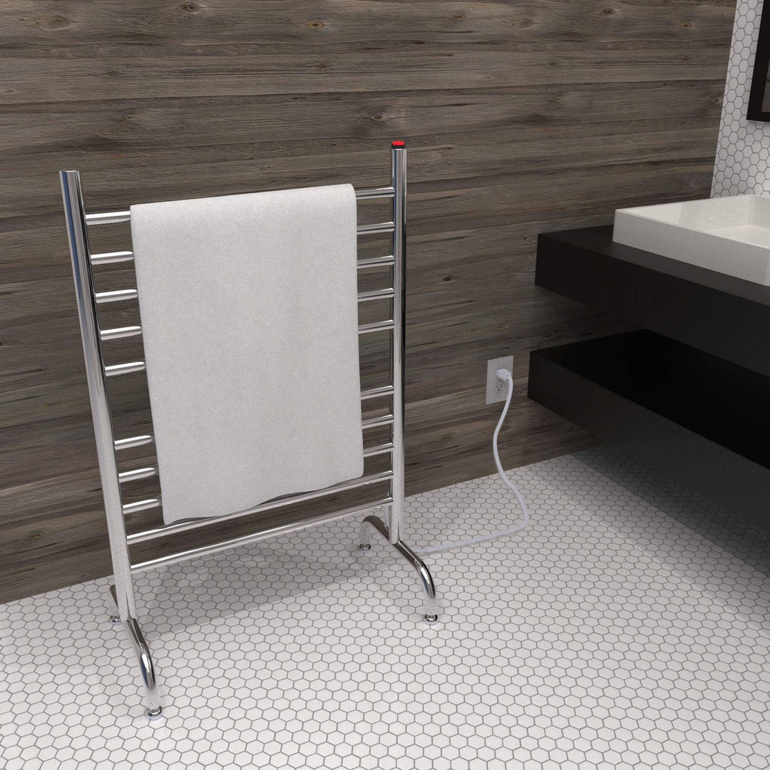 Amba 24" Solo-24 Plug in Freestanding Towel Warmer - 24"w x 38"h - towelwarmers