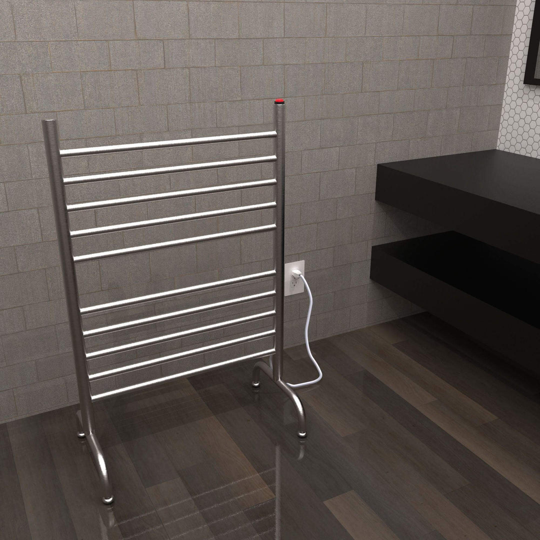 Amba 24" Solo-24 Plug in Freestanding Towel Warmer - 24"w x 38"h - towelwarmers