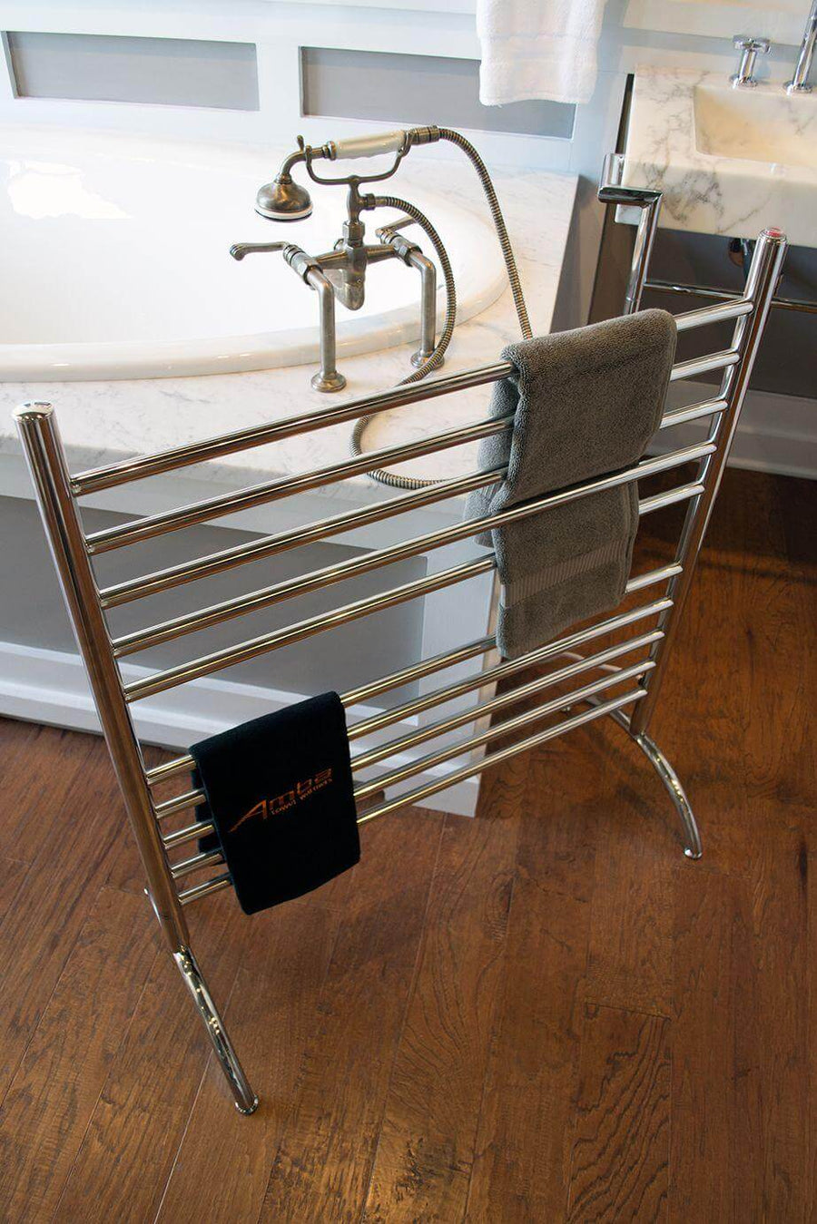 The Benefits of an Amba 33 Solo33 Plug in Freestanding Towel Warmer