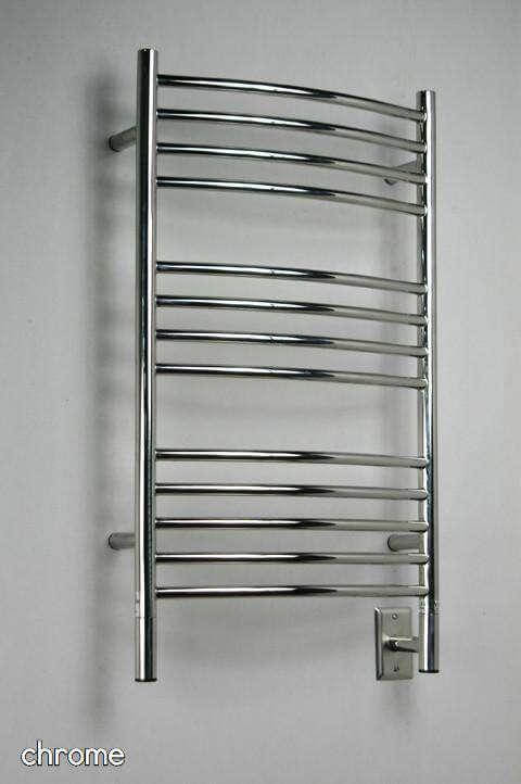 Amba Jeeves C Curved Hardwired Towel Warmer  - 20.5"w x 36"h - towelwarmers