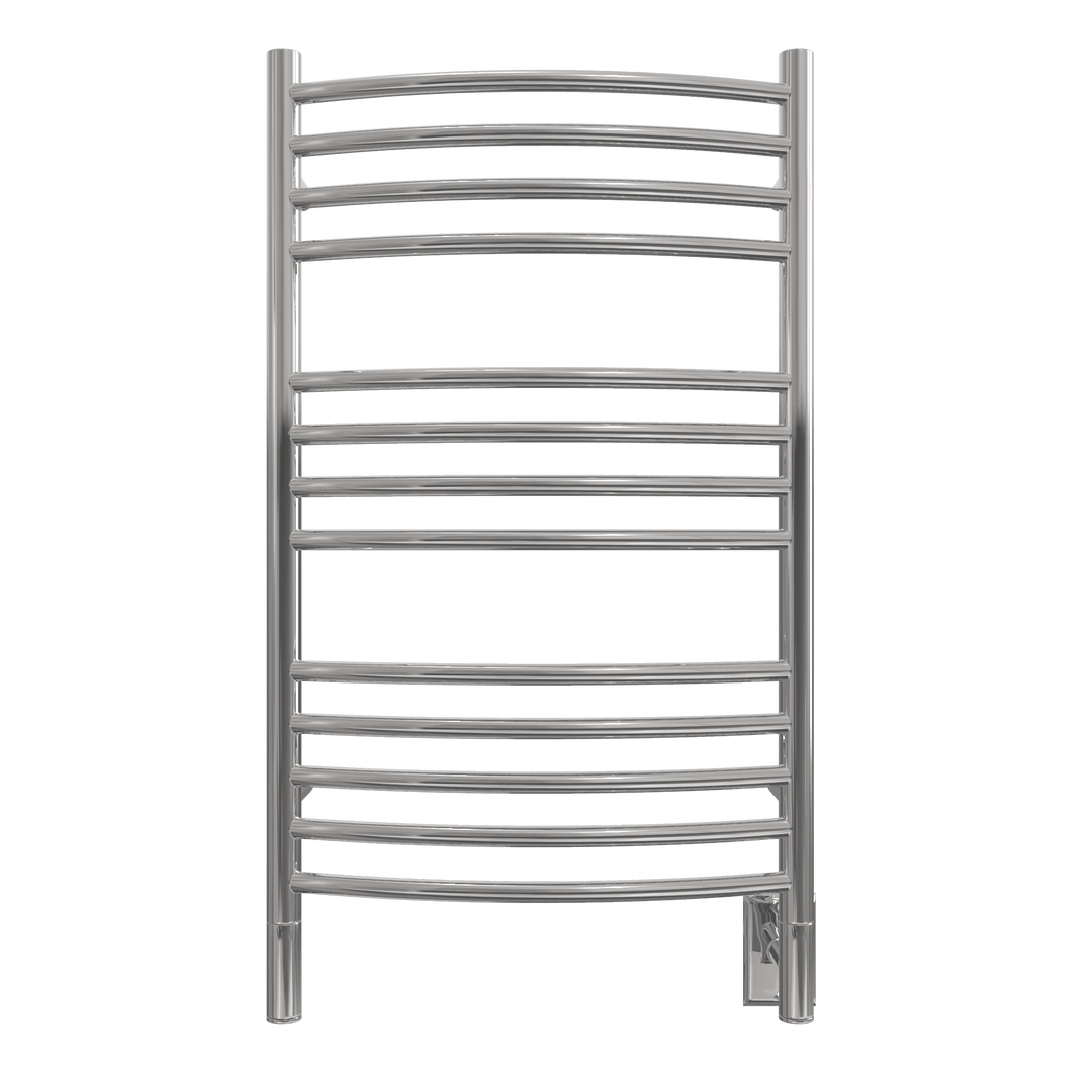 Amba Jeeves C Curved Hardwired Towel Warmer  - 20.5"w x 36"h - towelwarmers