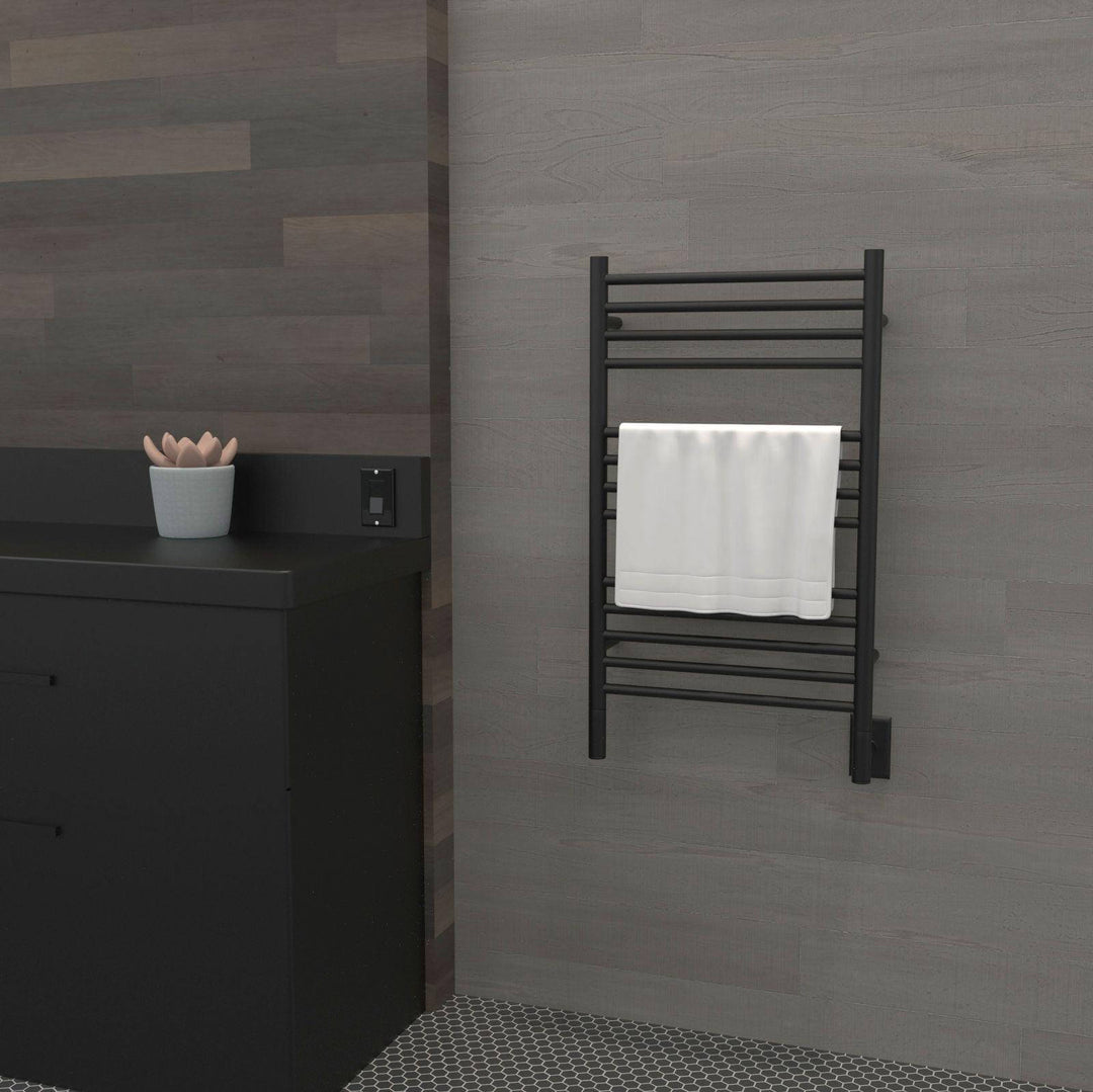 Amba Jeeves C Straight Hardwired Towel Warmer - 20.5"w x 36"h - towelwarmers