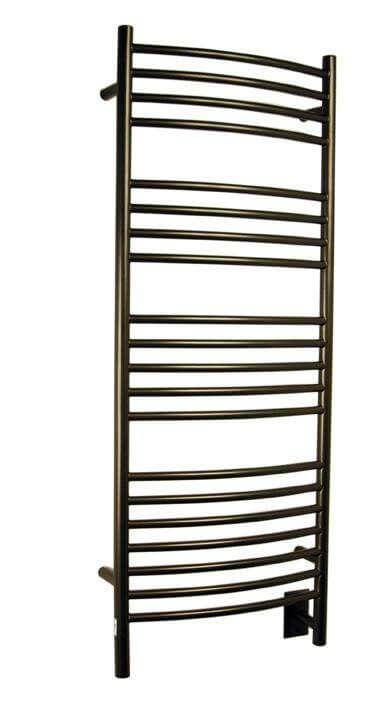 Amba Jeeves D Curved Hardwired Towel Warmer  - 20.5"w x 53"h - towelwarmers