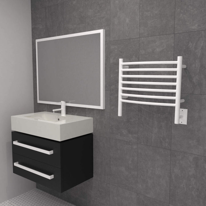 Amba Jeeves H Curved Hardwired Towel Warmer  - 20.5"w x 18"h - towelwarmers