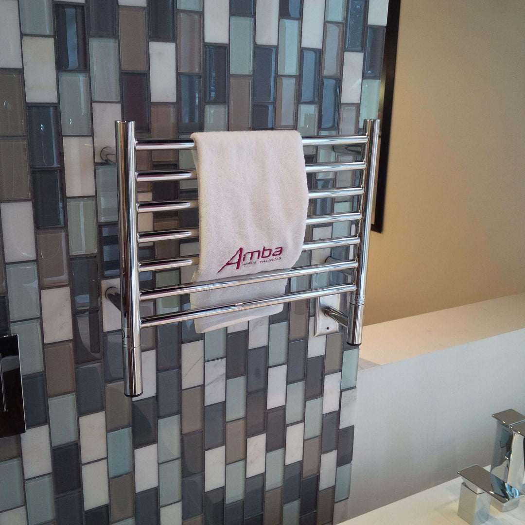 Amba Jeeves H Straight Hardwired Towel Warmer  - 20.5"w x 18"h - towelwarmers