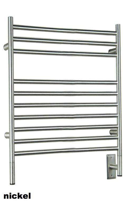 Amba Jeeves  L Straight Hardwired Towel Warmer  - 39.5"w x 27"h.