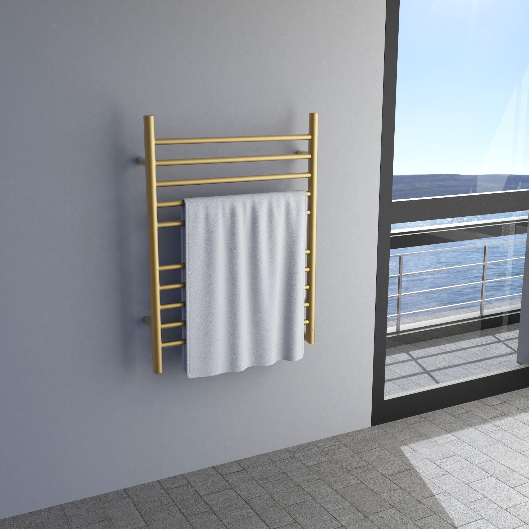 Amba Radiant Straight Hardwired Towel Warmer - 23.75"w x 31.5"h - towelwarmers