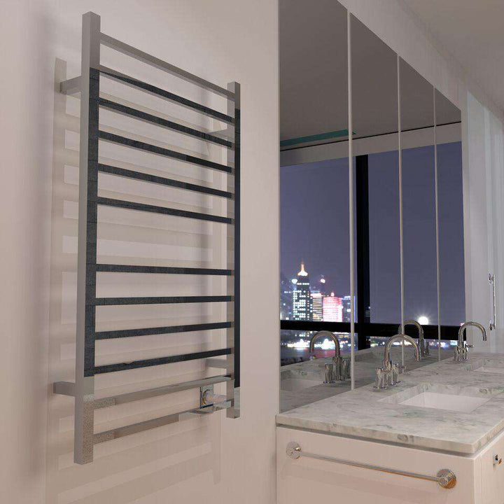 Amba Radiant Large Hardwired Square Towel Warmer - 23.6"w x 41.3"h - towelwarmers