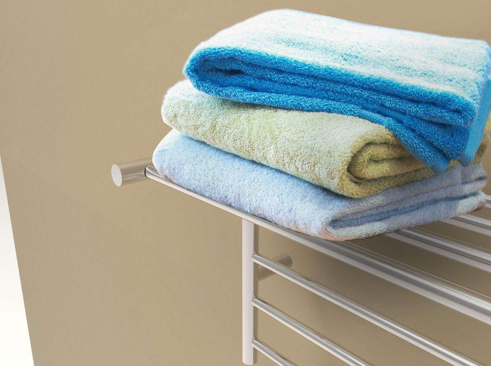 Amba Radiant Shelf Hardwired & Plug in Towel Warmer - 23 5/8"w x 19"h - towelwarmers