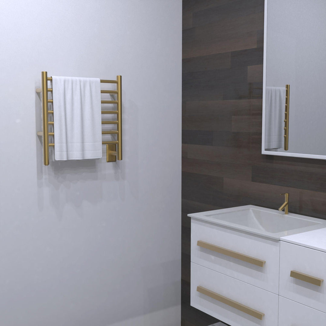 Amba Radiant Small Hardwired or Plug In Towel Warmer - 20.375"w x 21.25"h- towelwarmers