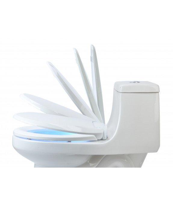 Brondell L60 LumaWarm Heated Nightlight Toilet Seat - towelwarmers