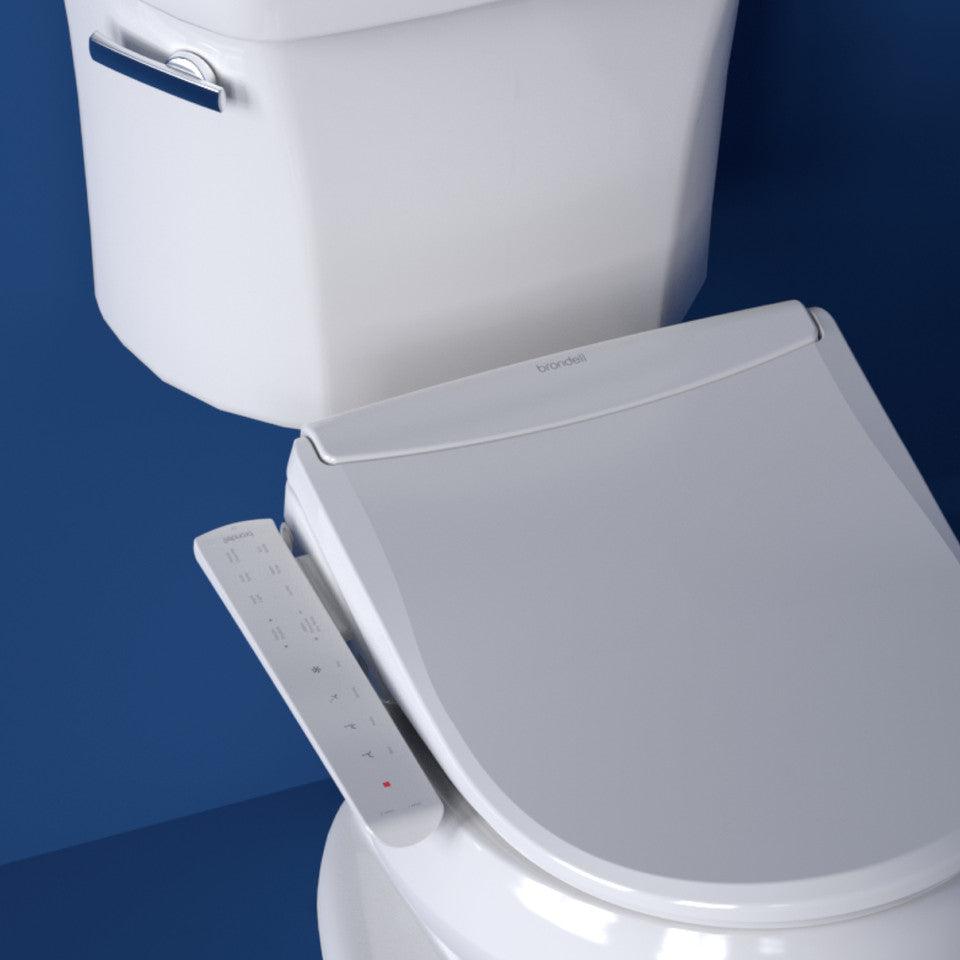 Brondell Swash Thinline T22 Luxury Bidet Toilet Seat with Side Arm Control