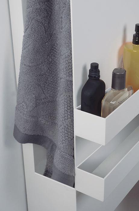 Mg12 Geometrici Shelf Towel Warmer - 16.55"W x 40.55"H - Only Towel Warmers