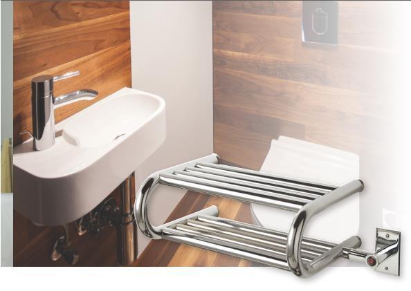 Myson ES40/2 CLASSIC COMFORT Hardwired Towel Warmer - 29"w x 9"h - towelwarmers