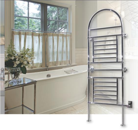 Myson EUROPEAN TRADITION EB49 Hardwired Towel Warmer - 31"w x 74"h - towelwarmers