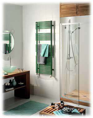 Runtal Solea STRED-3420 Hardwired Mounted Towel Warmer - 19.7"w x 33.8"h - towelwarmers